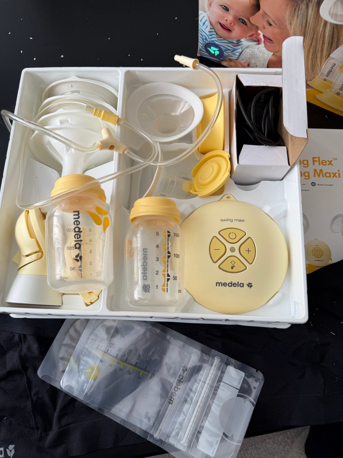 Medela kolfapparaat compleet en in goede staat, Kinderen en Baby's, Babyvoeding en Toebehoren, Automatisch, Gebruikt, Medela, Borstkolf