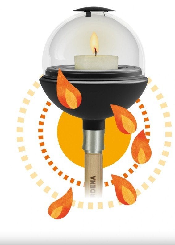Gardena Clickup! Windlicht - Nieuw - Korting bij aantallen, Kunststof, Minder dan 50 watt, Overige typen, Nieuw