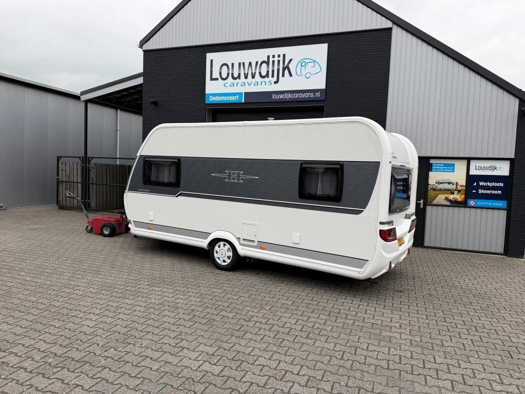 HOBBY On Tour 470 UL ’20 (Mover, Enkele Bedden), Caravans en Kamperen, 2 aparte bedden, Rondzit, Hobby, Bedrijf