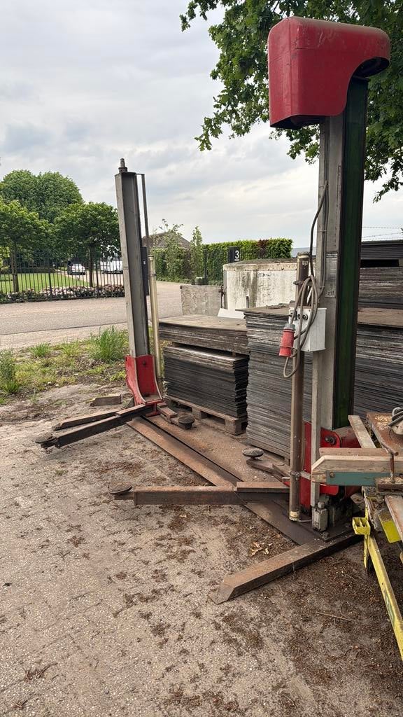 Auto lift, Ophalen