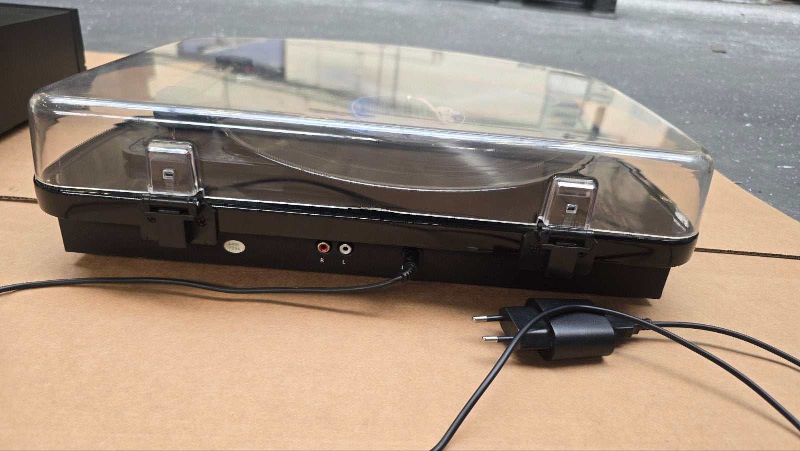 Compacte platenspeler met ingebouwde speakers, Ophalen of Verzenden, Gebruikt, Platenspeler, Overige merken