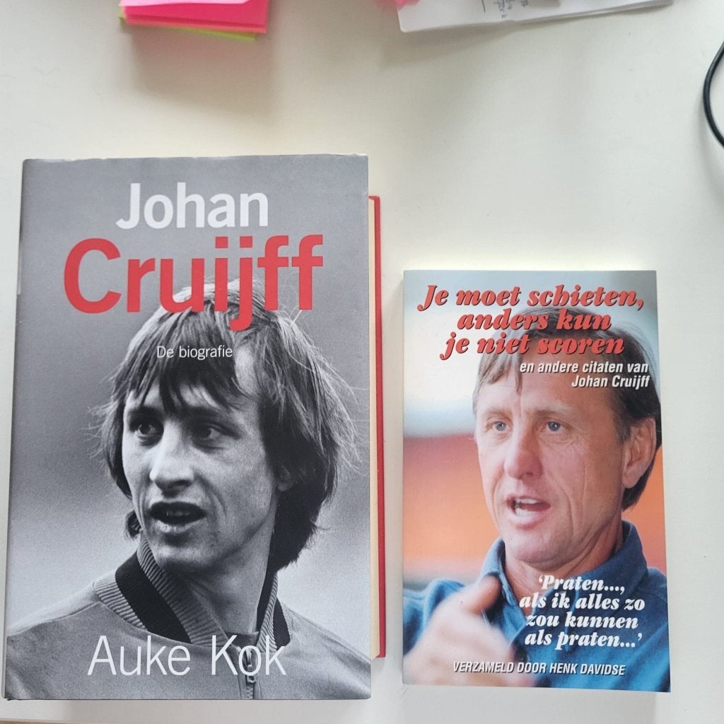 Johan Cruijff De biografie en citaten van Johan, Ophalen, Auke Kok, Zo goed als nieuw, Sport