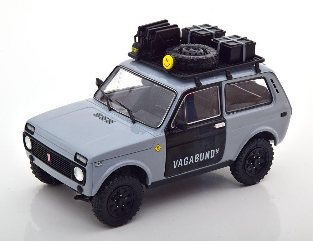Lada Niva 1980 “Vagabund” Grijs / Zwart 1-18 Solido, Hobby en Vrije tijd, Modelauto's | 1:18, Solido, Auto, Solido, Nieuw