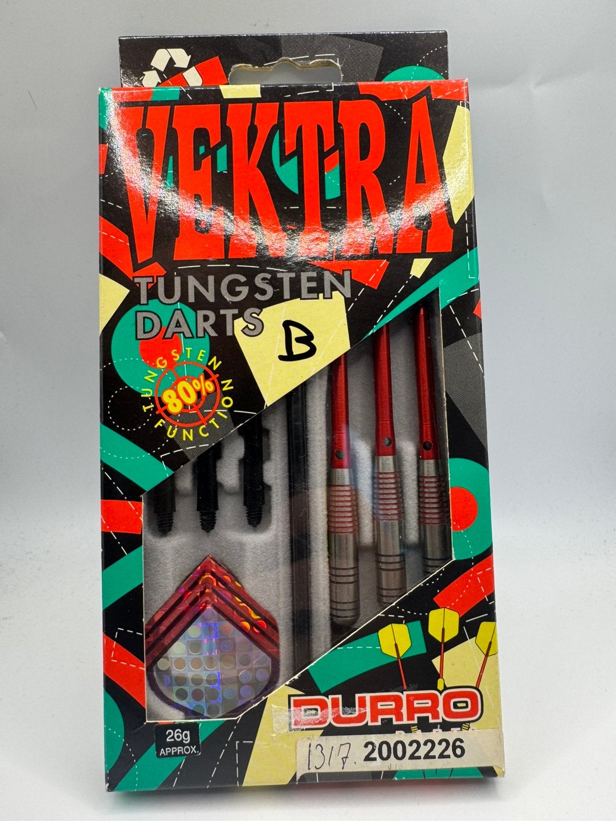 Durro Vektra B Steve Beaton 26 Gram Dartpijlen, Ophalen of Verzenden, Zo goed als nieuw, Nvt, Pijlen