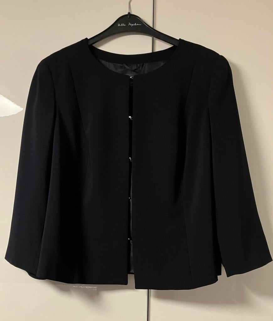 Persona by marina rinaldi pak jurk met jasje donkerbauw, Ophalen of Verzenden, Nieuw, Blauw