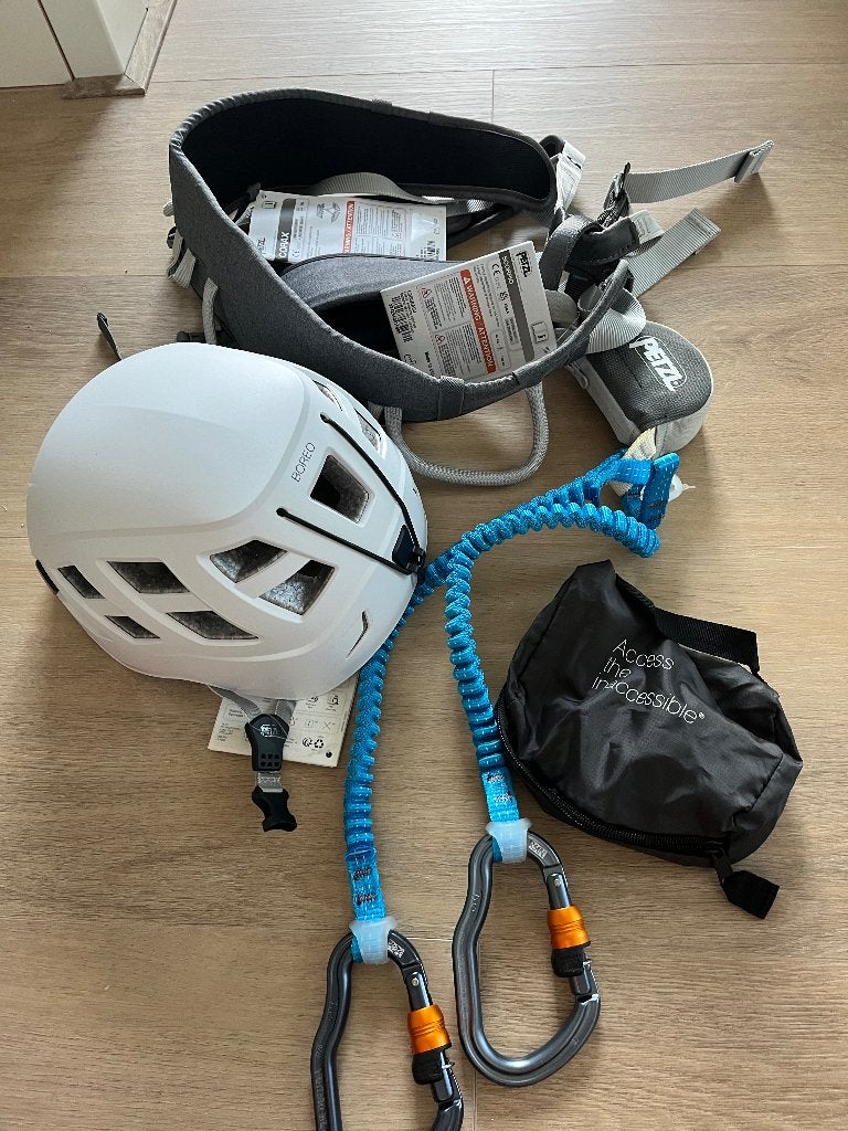 2x Petzl kit via ferrata vertigo 2023 NIEUW, Ophalen, Nieuw, Klimsport-accessoire