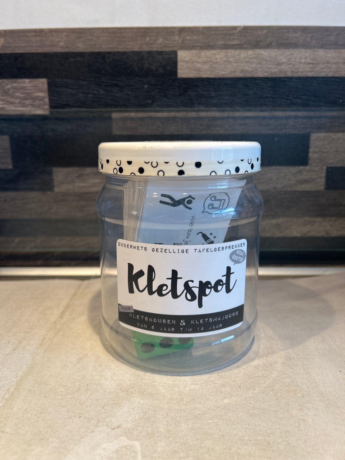 Kletspot - Gezellige tafelgesprekken voor jong en oud, Vijf spelers of meer, Ophalen of Verzenden, Zo goed als nieuw