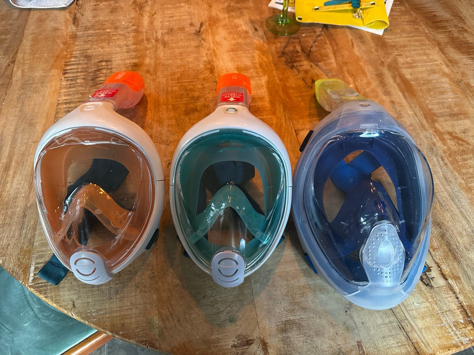 Snorkelmaskers - Full Face Snorkelmaskers, Ophalen of Verzenden, Gebruikt, Snorkelmasker