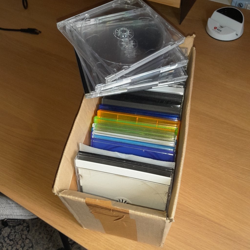cd-doosjes / jewelcases, Ophalen, Gebruikt