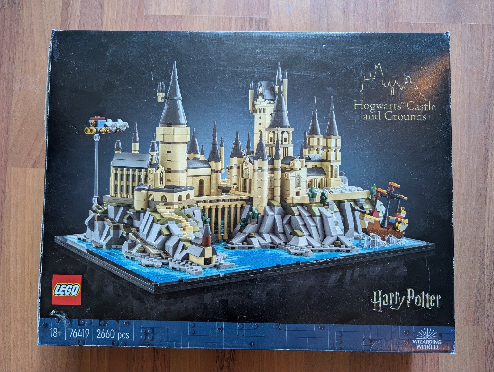 Lego 76419 - Hogwarts castle and grounds - compleet, Lego, Harry Potter, Ophalen of Verzenden, Zo goed als nieuw