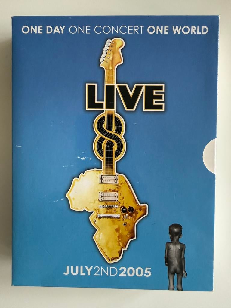 DVD Box ‘Live 8’ concert july 2005, Alle leeftijden, Ophalen of Verzenden, Zo goed als nieuw, Muziek en Concerten