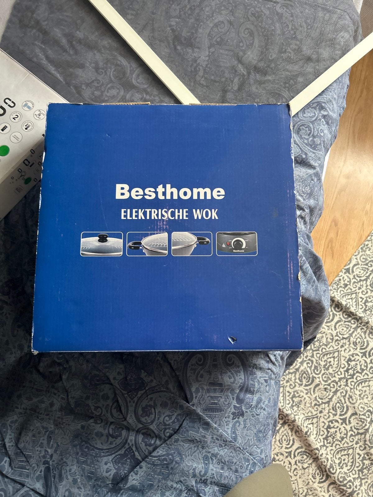 Nieuwe Besthome Elektrische Wok - Ongebruikt in doos, Witgoed en Apparatuur, Onderdelen en Toebehoren, Ophalen, Nieuw