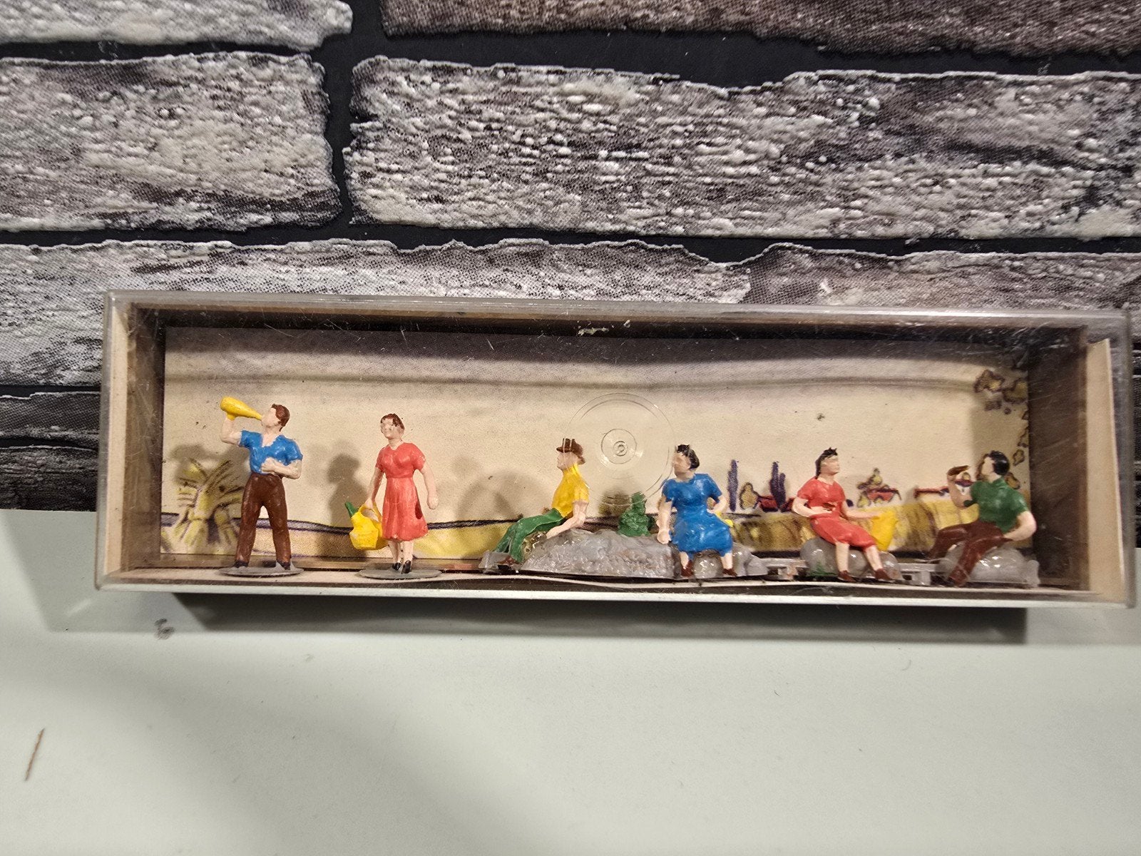 Merten Landarbeiders figuren HO spoor trein 1:87, Overige merken, Gelijkstroom of Wisselstroom, Brug, Tunnel of Gebouw, Nieuw