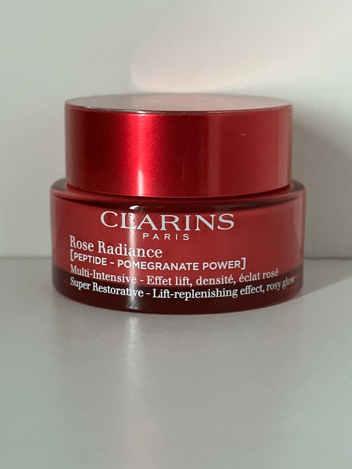 Clarins Rose Radiance Super Restorative Rosy Glow Cream 50ml, Ophalen of Verzenden, Nieuw, Gehele gezicht, Verzorging