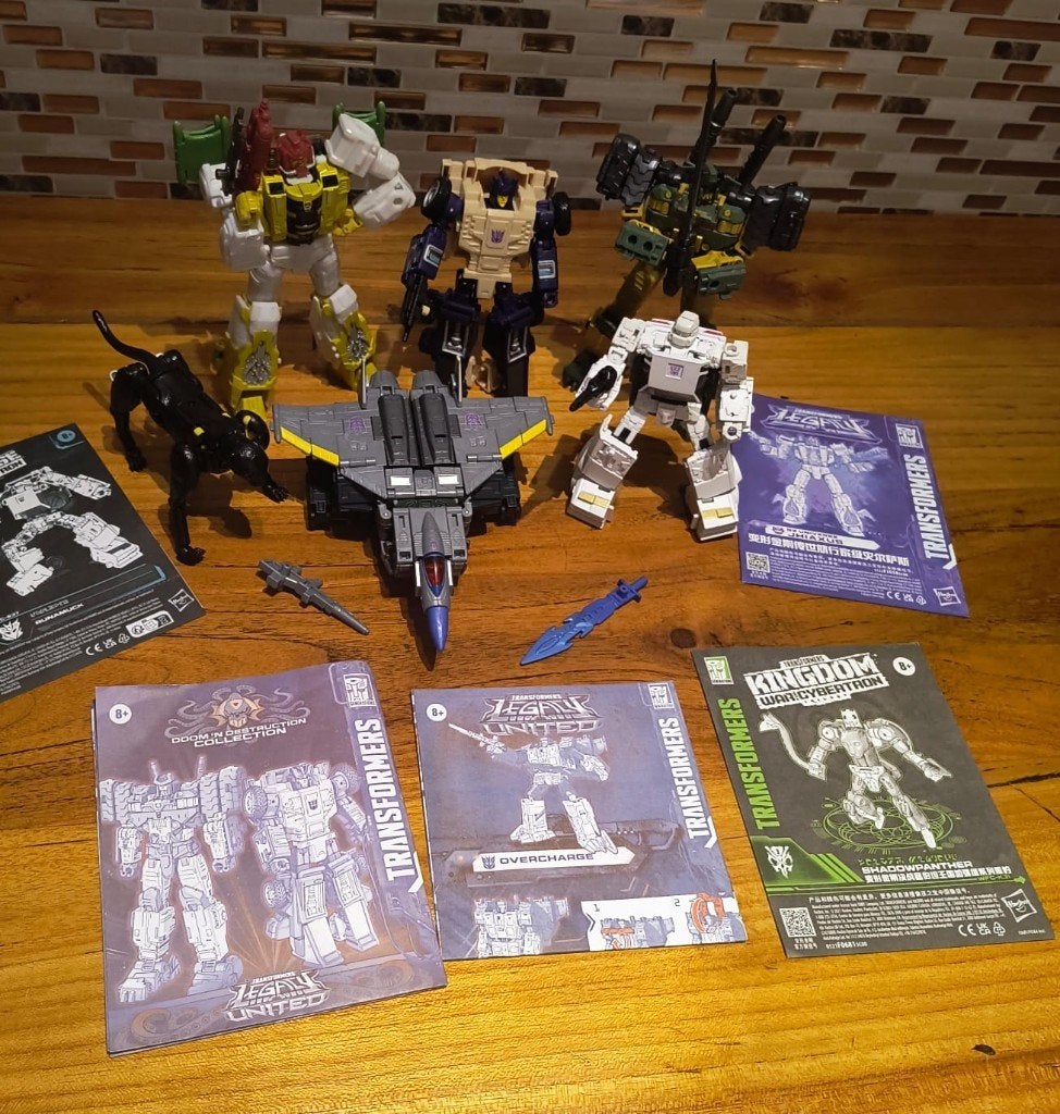 Transformers Doom & Destruction, Legacy, WFC, Verzamelen, G1, Ophalen of Verzenden, Zo goed als nieuw, Decepticons