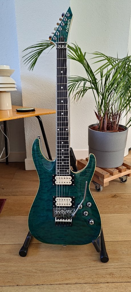 Edwards ESP E-HR-145 QM Horizon I - Made in Japan, Ophalen, Gebruikt, Solid body, Overige merken