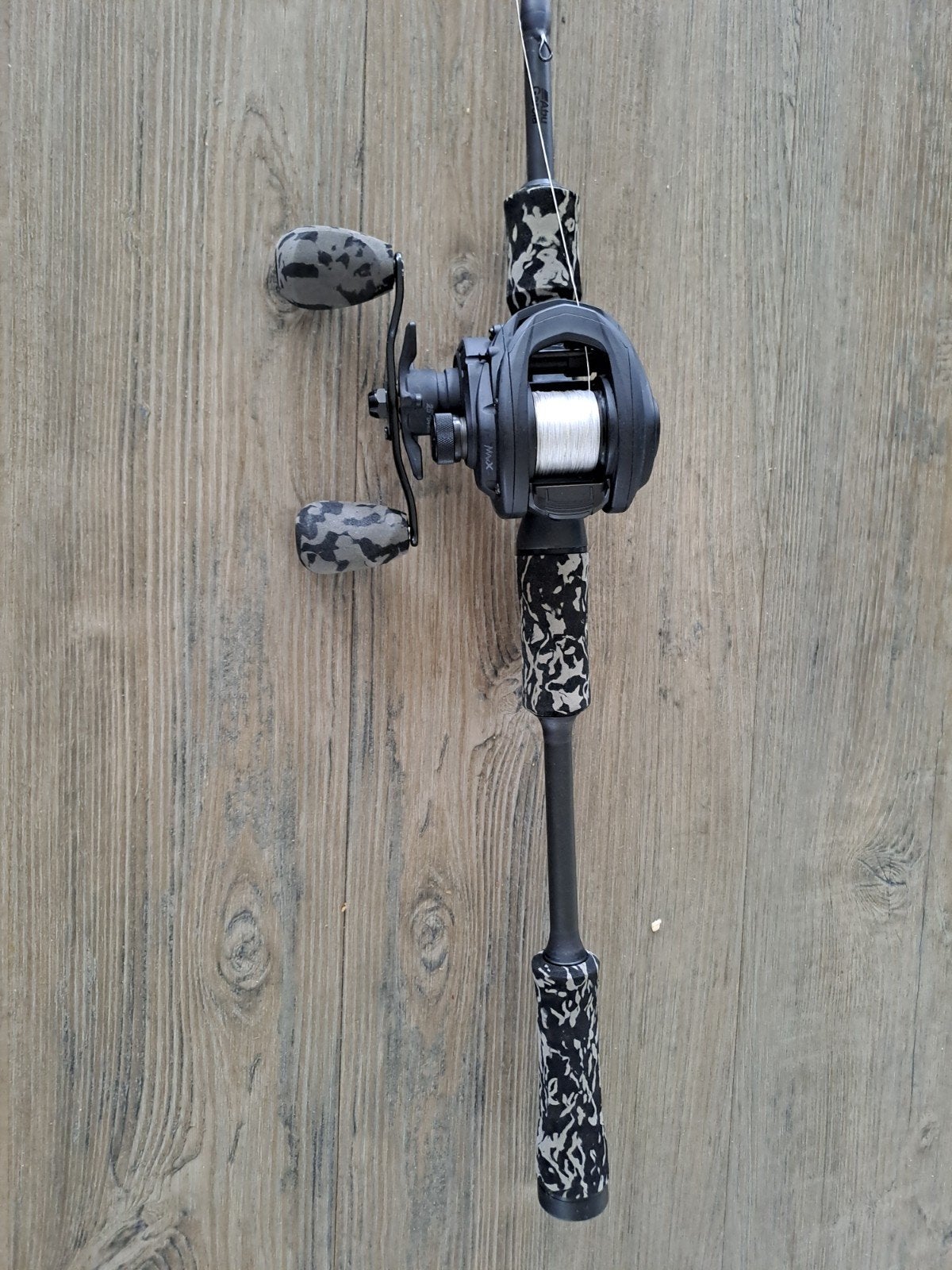 Abu Garcia Werphengel met Molen - 1.98m, 10-40gr, Ophalen, Zo goed als nieuw, Complete hengel