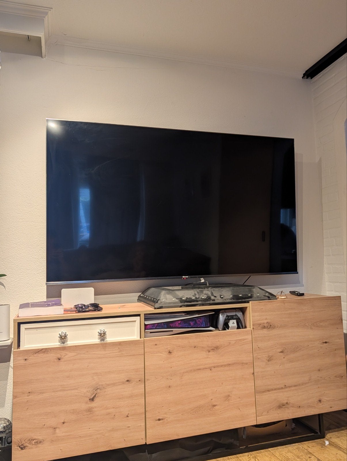 tv hisense 75, 100 Hz, Ophalen, Overige merken, 100 cm of meer