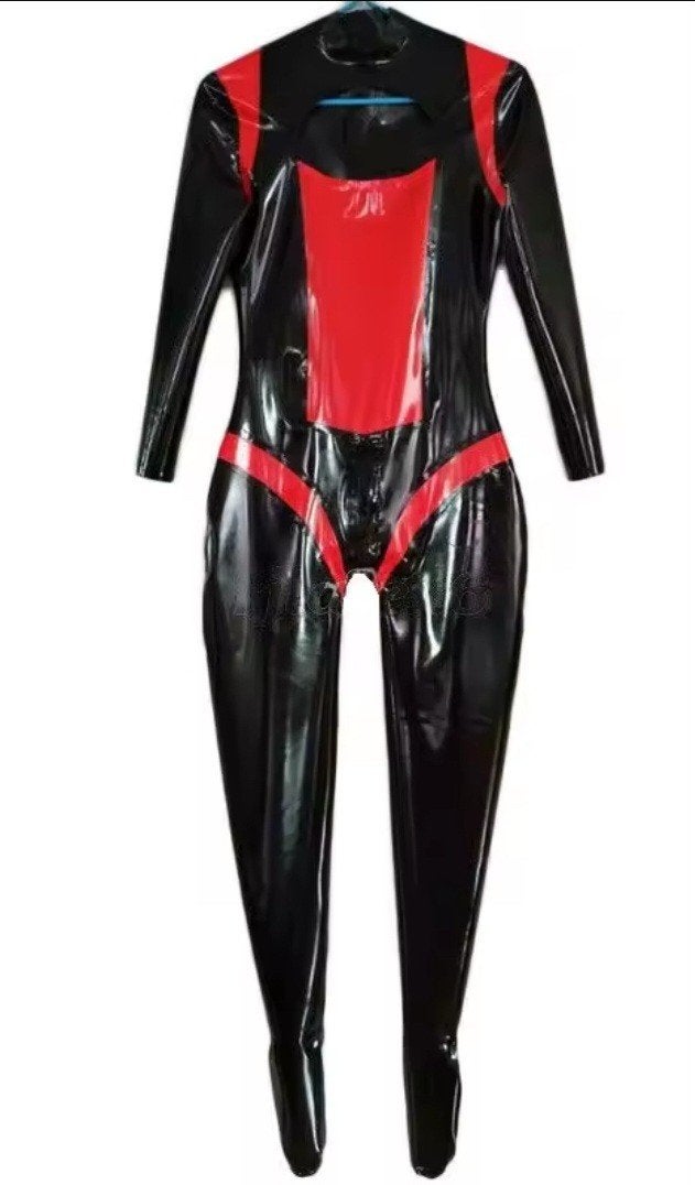 Mooie latex pak, tm 2XL (op maat), Verzenden, Nieuw, Pak of Jurk