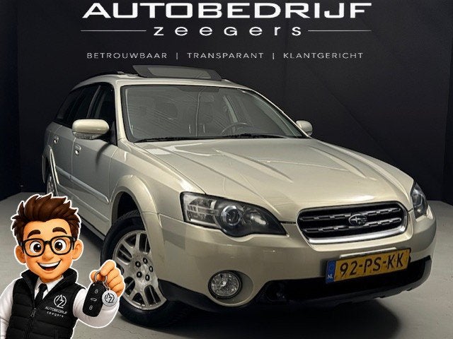 Subaru Outback 2.5i *LEGACY*AUTOMAAT*PANORAMADAK* (bj 2004), Auto's, Subaru, Automaat, 4 cilinders, 1415 kg, Outback