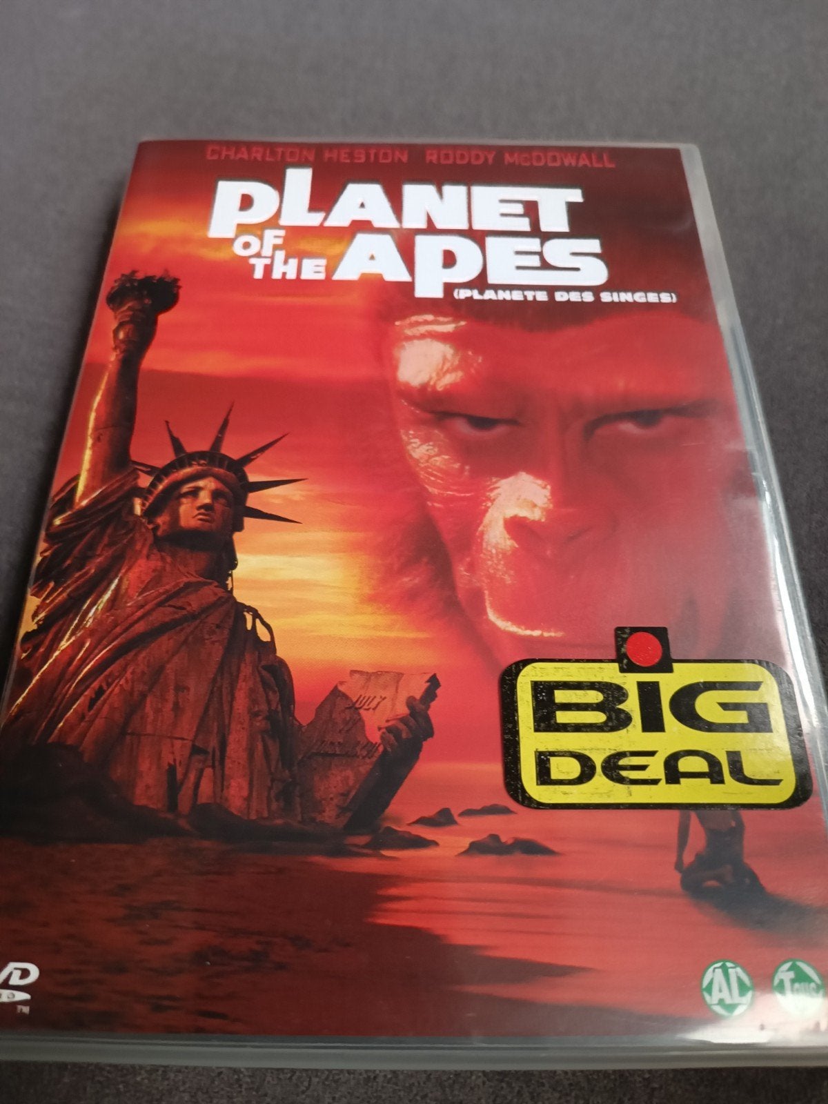 Planet of the apes - dvd, Alle leeftijden, Ophalen of Verzenden, Zo goed als nieuw