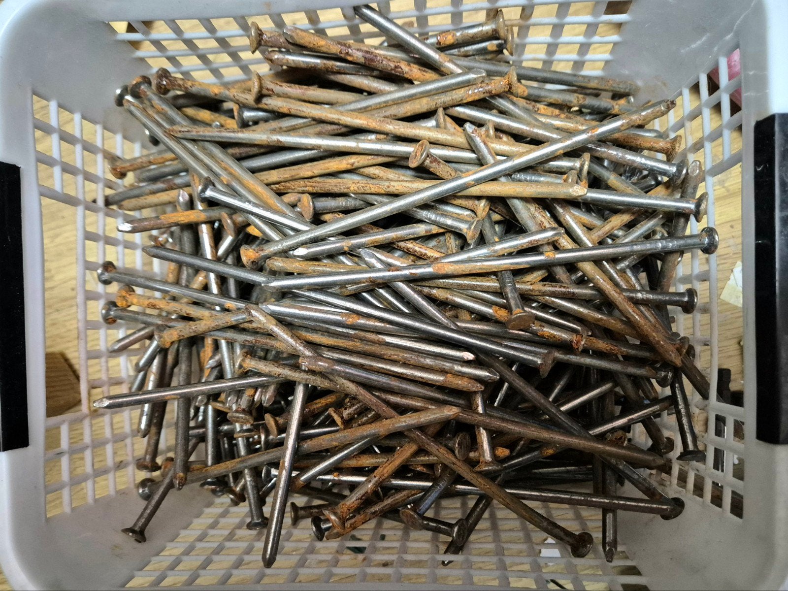 Grote partij spijkers 5kg voor huttenbouw?, Ophalen of Verzenden, Nieuw, 100 tot 250 mm, Spijkers