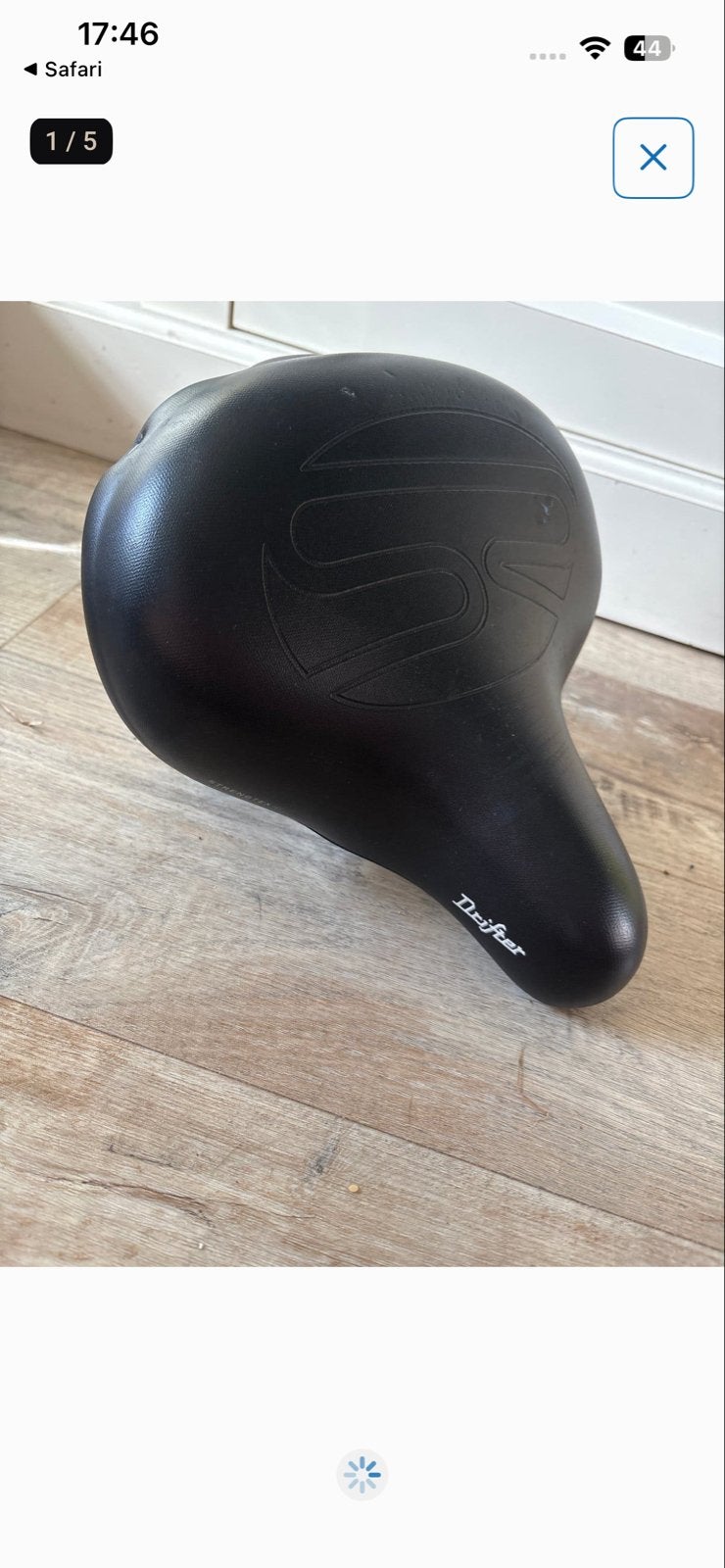 Foto 2 van Selle Royal Drifter fietszadel met vering
