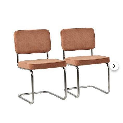 GEZOCHT 4 buisframe/sledestoelen, Ophalen, Zo goed als nieuw, Overige kleuren
