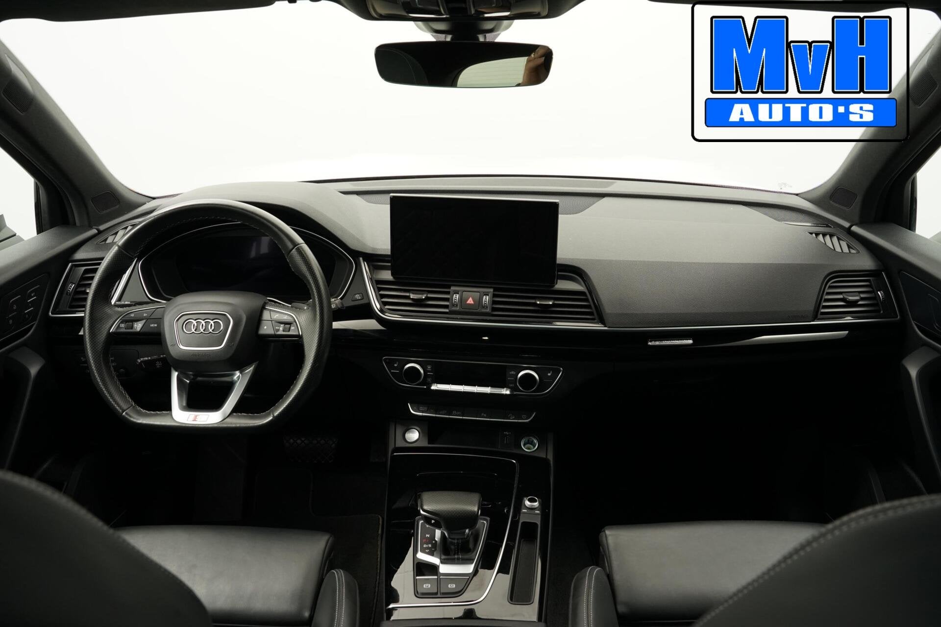 Audi Q5 50 TFSI e S Ed.|LUCHTVERING|RS-ZETELS|MATRIX|PANO|SO, Automaat, Gebruikt, Zwart, 4 cilinders