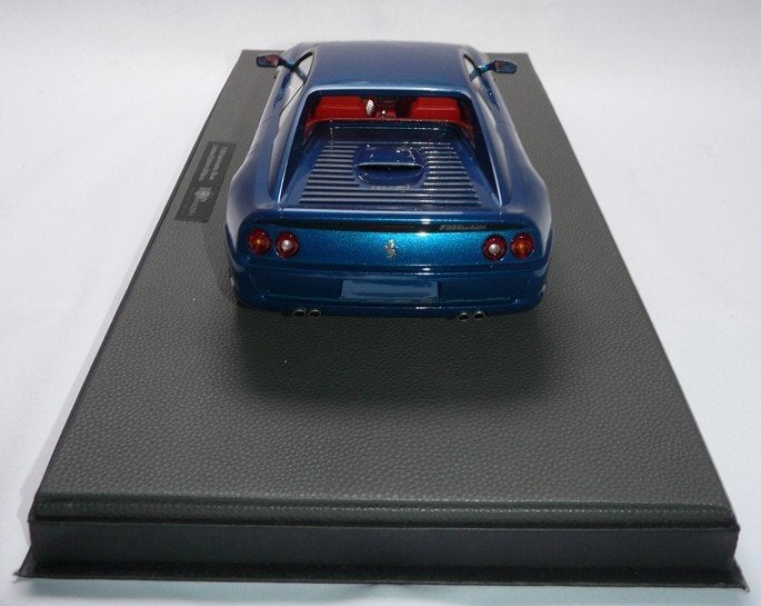 Ferrari 355 GTB Blauw Metallic 1:12 TM12-19E van TopMarques, Ophalen of Verzenden, Nieuw, 1:9 t/m 1:12, Auto