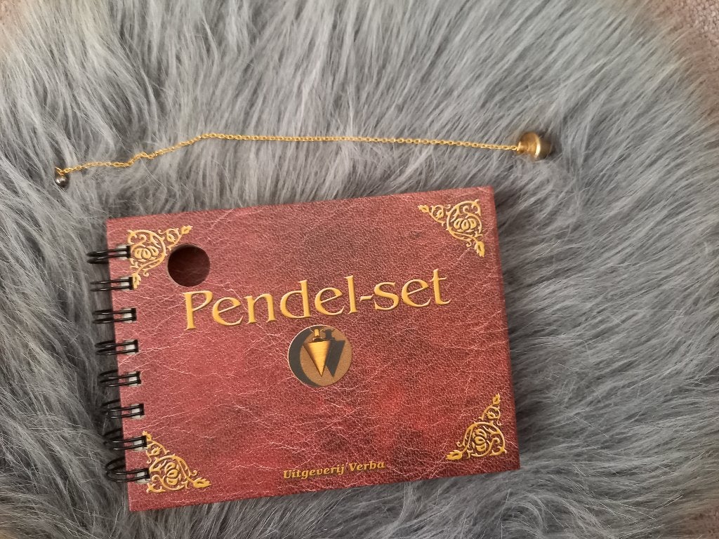 Pendelset met Pendel, Ophalen of Verzenden, Zo goed als nieuw, Spiritualiteit algemeen, Overige typen