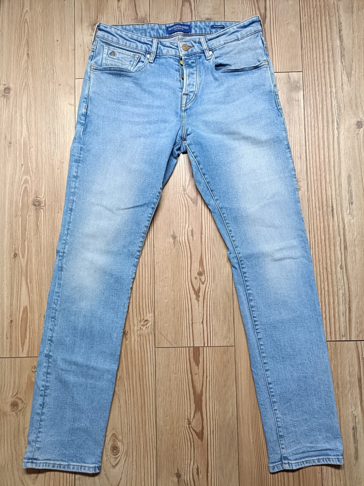 Scotch & Soda Ralston maat 33-34, Ophalen of Verzenden, Zo goed als nieuw, Blauw, W33 - W34 (confectie 48/50)