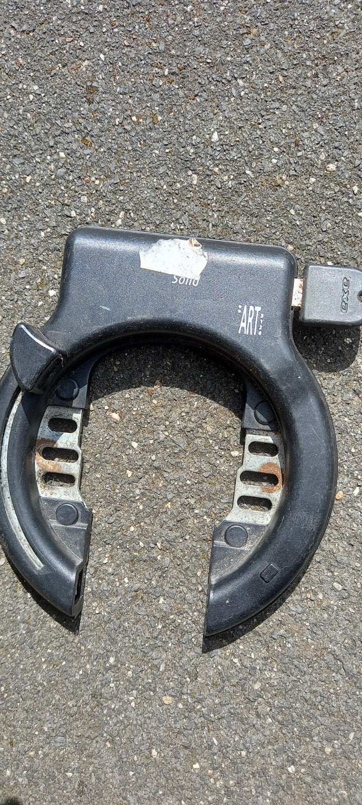 Axa Solid ringslot, Fietsen en Brommers, Fietsaccessoires | Fietssloten, Ophalen of Verzenden, Ringslot