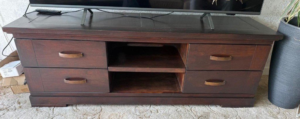 tv kast, Ophalen, 150 tot 200 cm, Zo goed als nieuw, Minder dan 100 cm