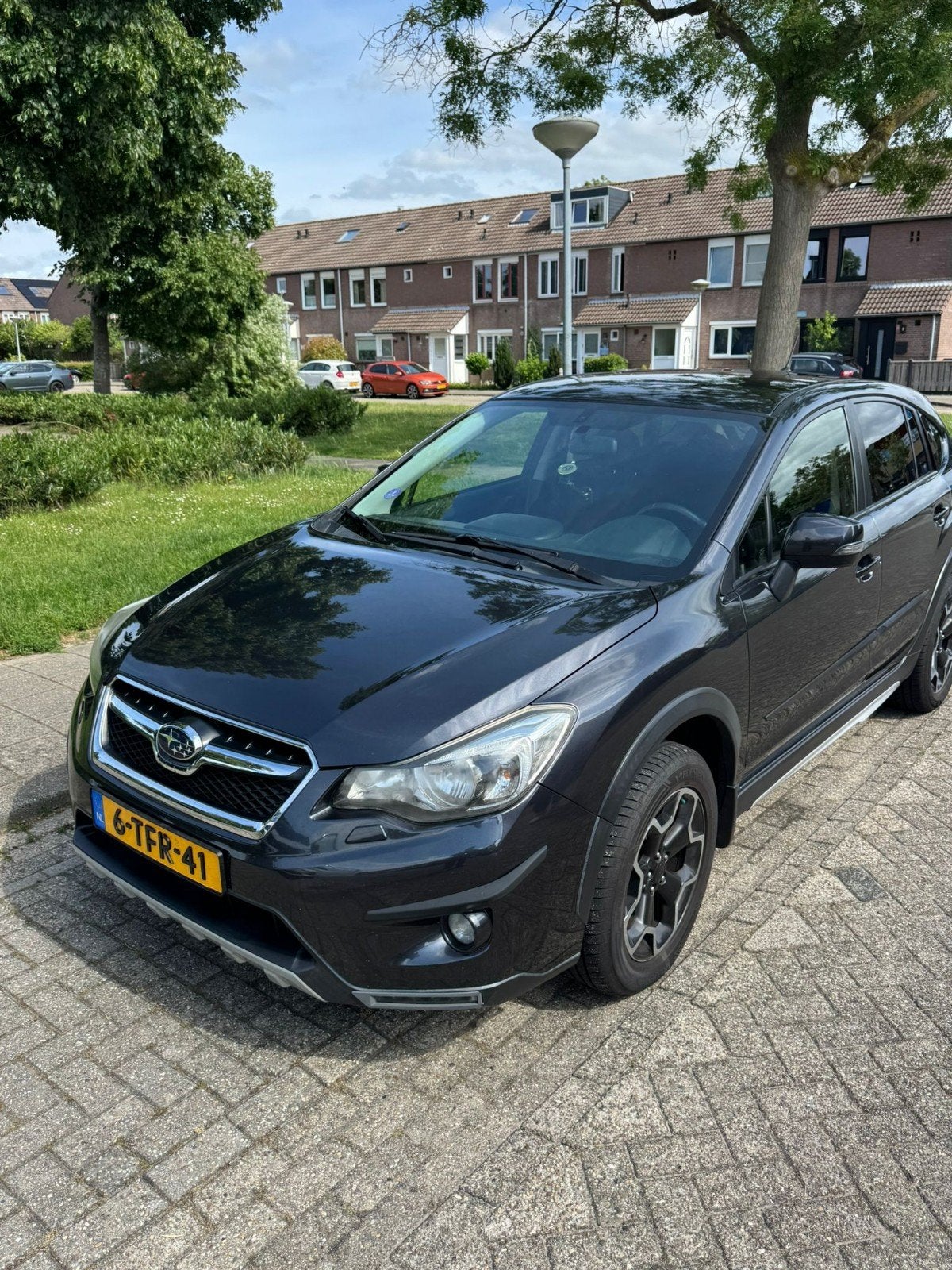 Subaru XV 2.0i Luxury Plus AWD CVT LPG, Auto's, Subaru, Automaat, Stof, 1995 cc, Zwart