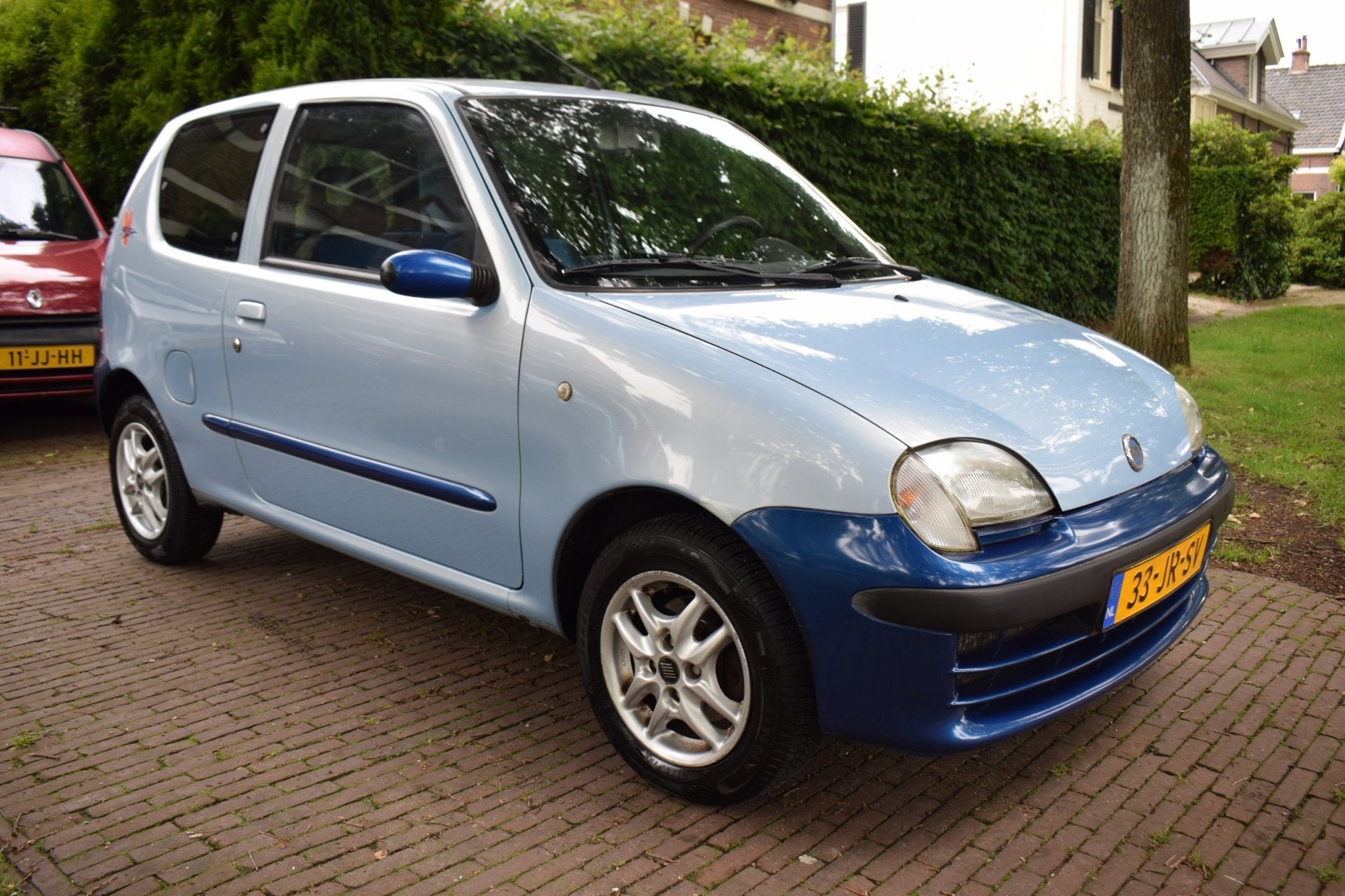 Fiat Seicento 1.1 Team Trekhaak/LMV, Voorwielaandrijving, Metallic lak, Blauw, Origineel Nederlands