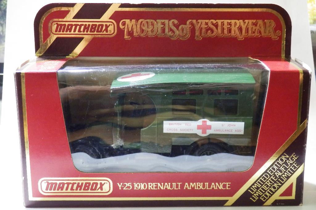 Ambulance Renault 1910, Ophalen of Verzenden, Nieuw, Auto, Matchbox
