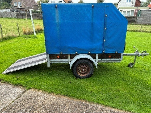 aanhangwagen met huif, Auto diversen, Ophalen of Verzenden, Gebruikt