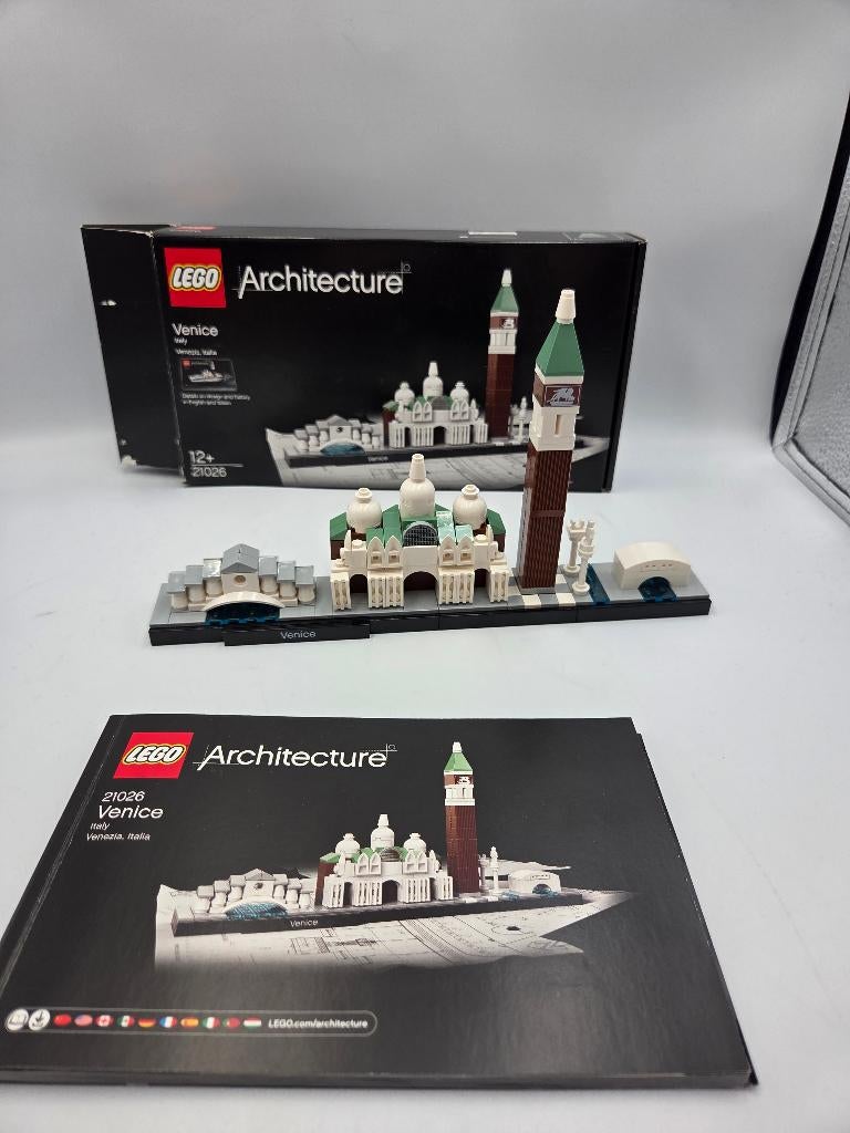 Lego Architecture 21026 Venice, Ophalen of Verzenden, Zo goed als nieuw, Complete set, Lego