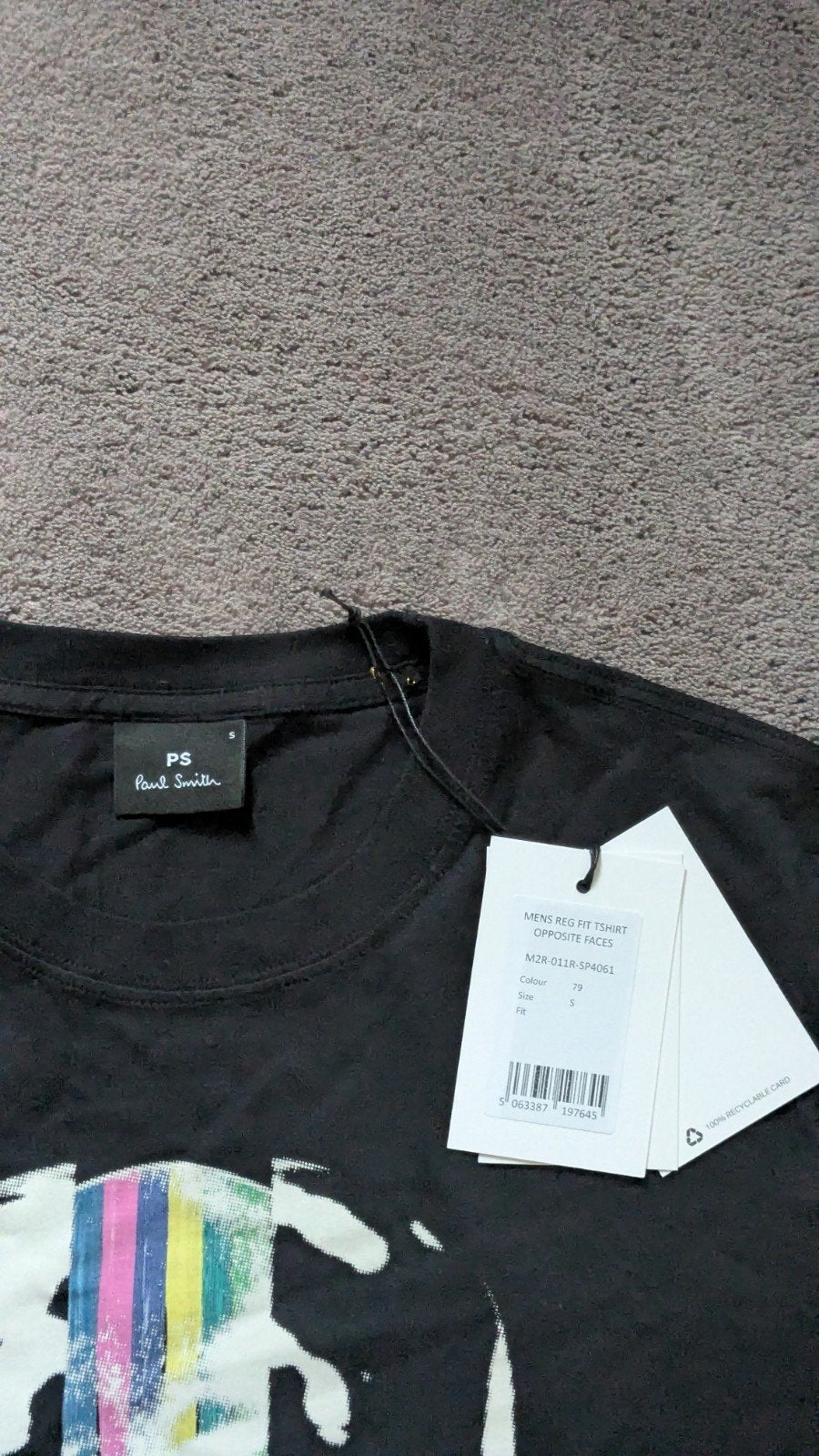 Paul Smith Shirt S nieuw met kaartje, Ophalen of Verzenden, Nieuw, Zwart