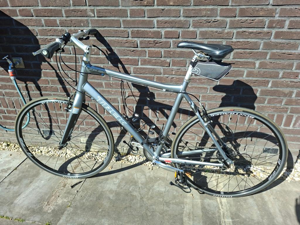 Trek Racefiets - weinig gebruikt, Fietsen en Brommers, 28 inch, Gebruikt, Velgrem, Meer dan 20 versnellingen