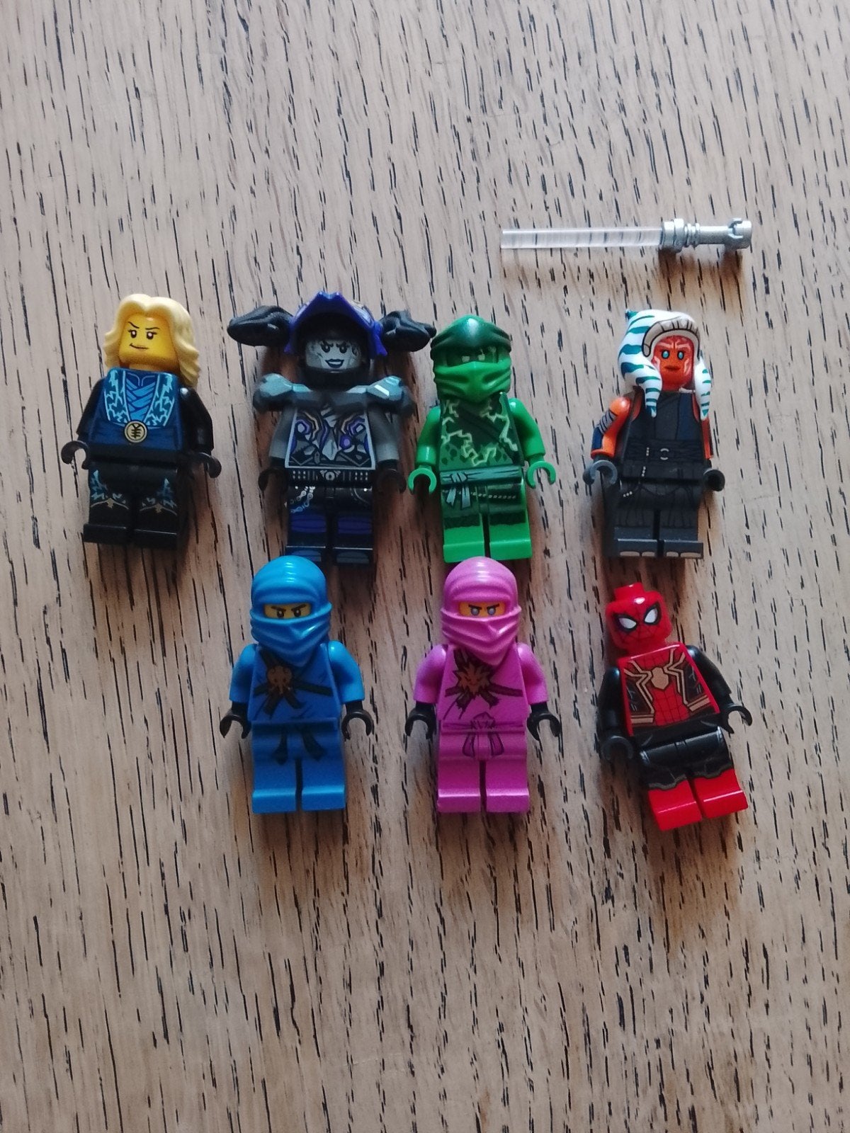 lego ninjago star wars en marvel minifigures, Ophalen, Gebruikt, Lego, Minifiguur