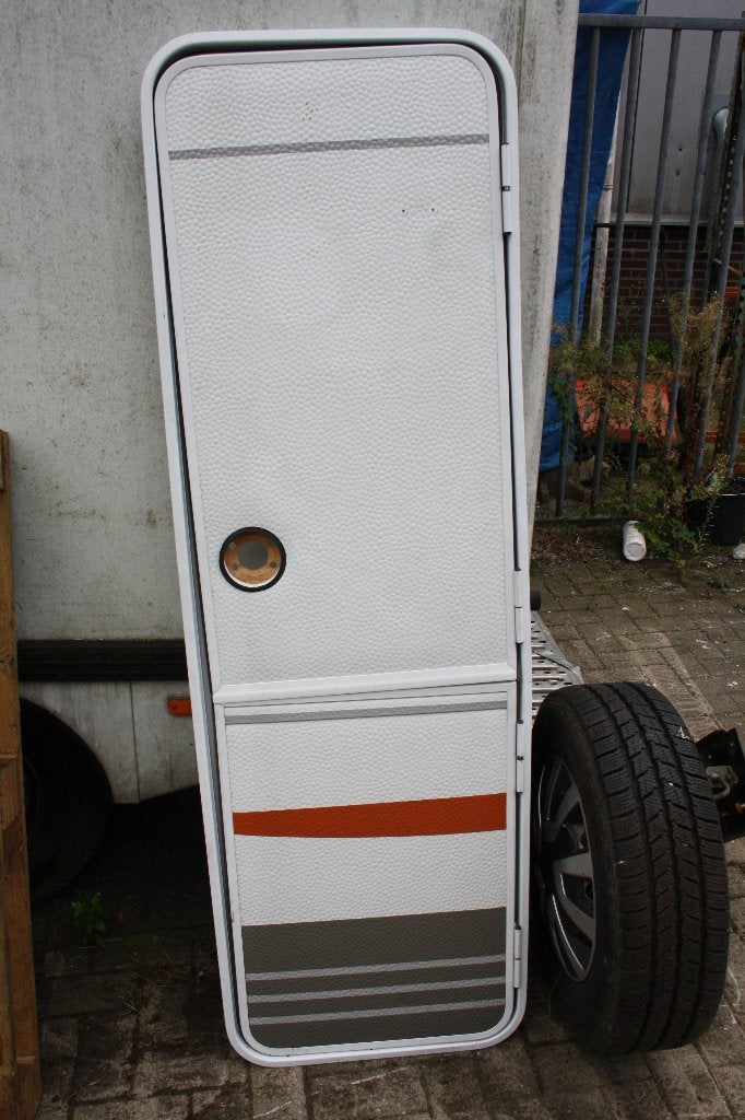 Dethleffs caravan opbouwdeur met frame, Ophalen, Gebruikt, Dethleffs, Isny