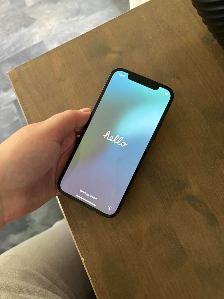 iPhone 12 64 GB, Telecommunicatie, Mobiele telefoons | Apple iPhone, Gebruikt, 64 GB, iPhone 12, Zwart, Ophalen