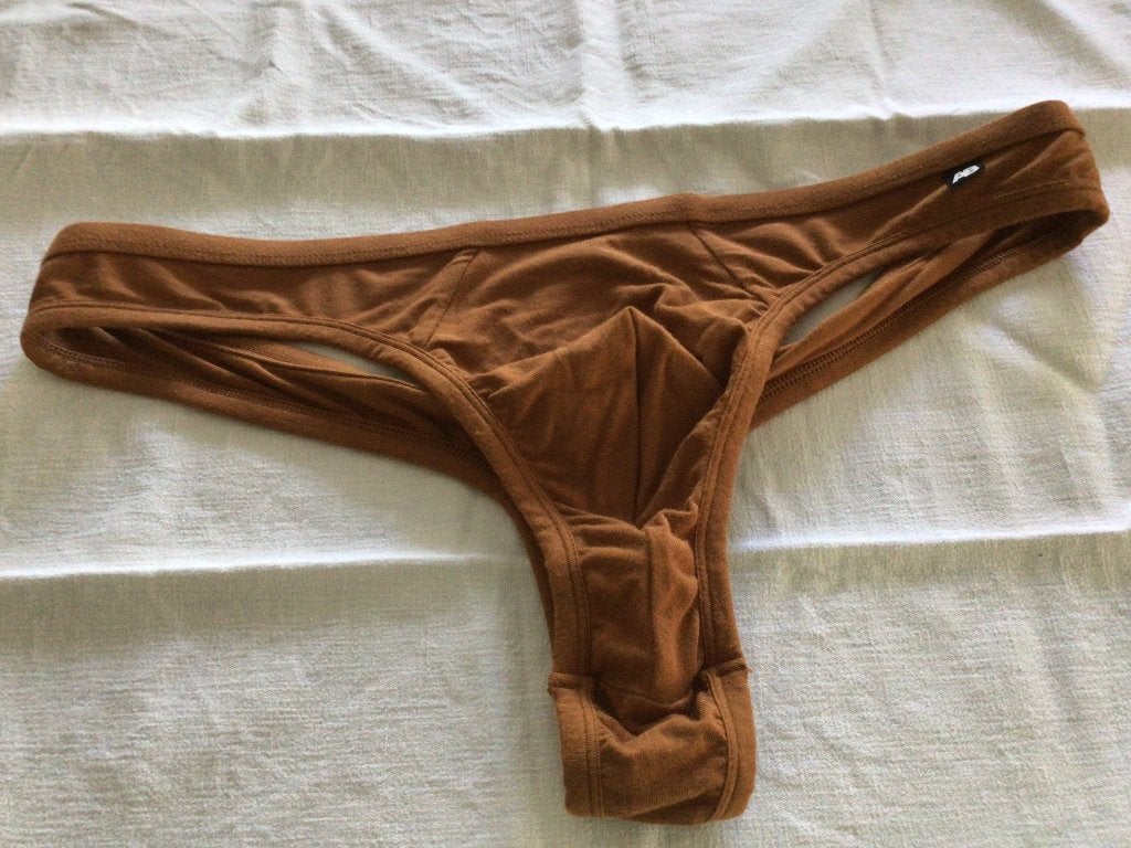 Herenondergoed String, Kleding | Heren, Ondergoed, Verzenden, Bruin, AussieBum, Slip