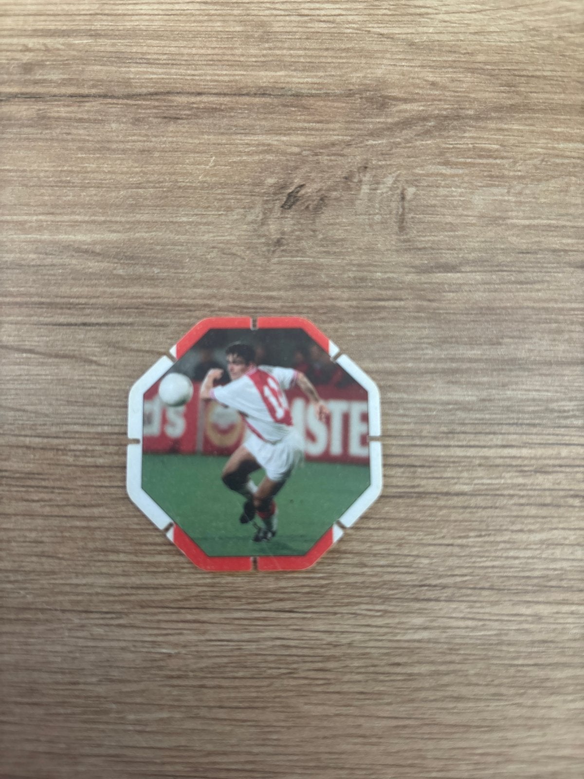 Marc Overmars Topshots Spelerskaart Ajax Voetbal, Ophalen of Verzenden, Gebruikt, Ajax, Spelerskaart