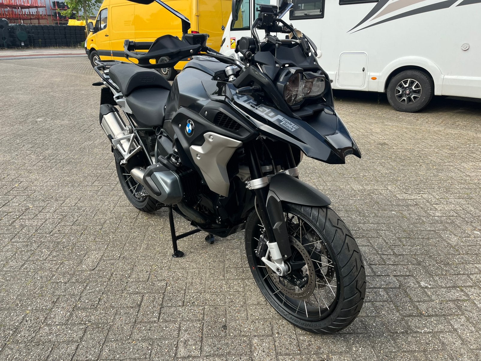 Bmw 1250 gs tripel black, Motoren, 2 cilinders, Occasion, 1254 cc, Bedrijf