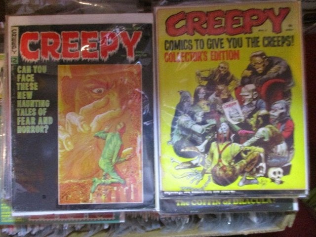 w0538 creepy engels 145x, Meerdere stripboeken, Ophalen, Gelezen