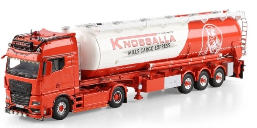 WSI MAN TGX 4X2 + BULKTRAILER - KNOSSALA, ., Nieuw, Ophalen of Verzenden, Bus of Vrachtwagen