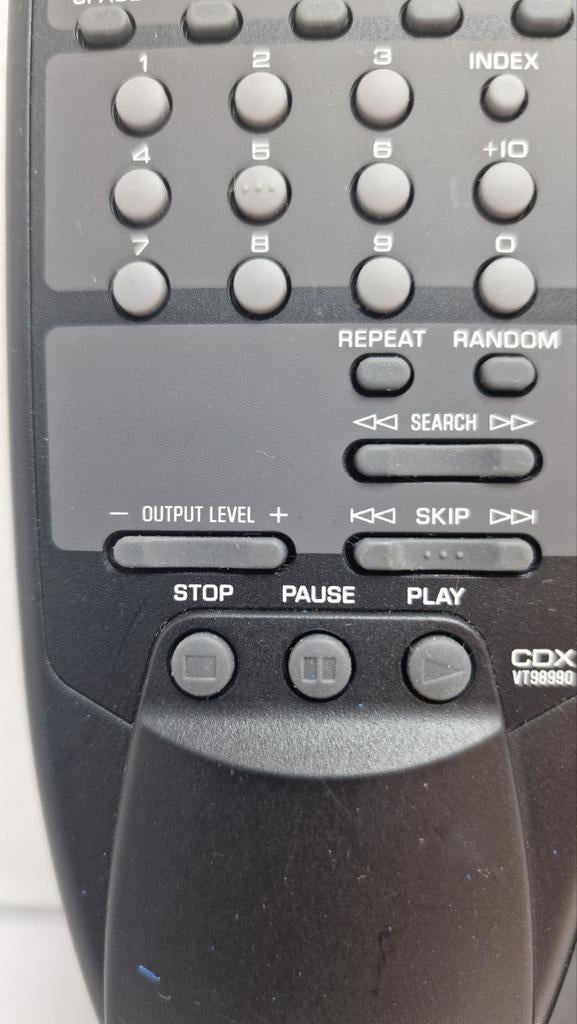 Afstandsbediening: Yamaha CDX-VT98990, Ophalen of Verzenden, Gebruikt, Origineel, Receiver of Versterker
